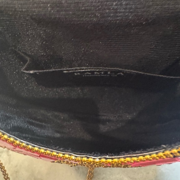 Ramla Beverly Hills Mosaic Pink and Gold Women's Bag - Picture 8 of 8